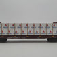 MTH 20-98659 BNSF Flat Car w/Bulkheads w/Covered Wood Load V2 EX/Box