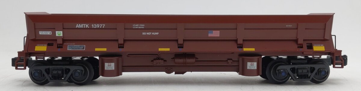 Atlas 3009961-4 O Gauge Amtrak Premier Operating Dump Car w/Load #13977 LN/Box