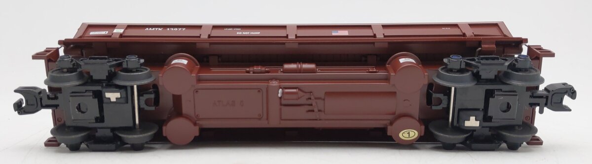 Atlas 3009961-4 O Gauge Amtrak Premier Operating Dump Car w/Load #13977 LN/Box