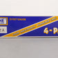 K-Line K-6717A O Gauge CSX 4-Pac Car Set EX/Box