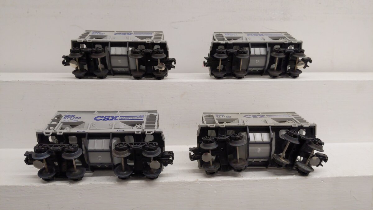 K-Line K-6717A O Gauge CSX 4-Pac Car Set EX/Box
