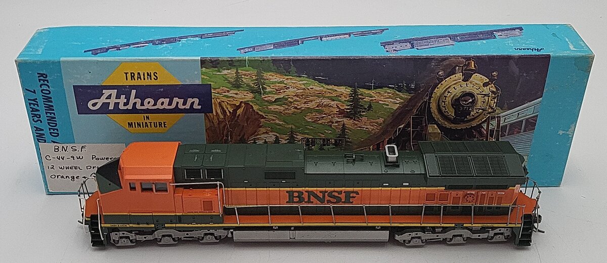Athearn 4939 HO BNSF C44-9W Power Diesel Locomotive EX/Box