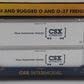 MTH 30-4213A O Gauge CSX Husky Stack Car w/ Intermodal Containers #620156 EX/Box