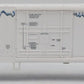 MTH 20-94251 O Gauge BNSF 60' Reefer Car #79357 EX/Box