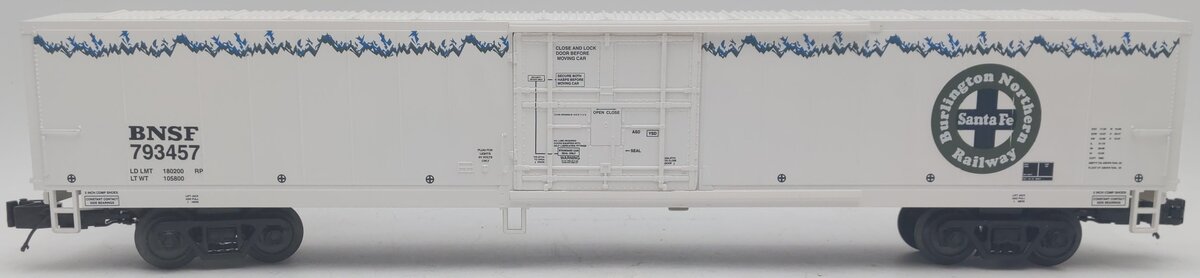 MTH 20-94251 O Gauge BNSF 60' Reefer Car #79357 EX/Box
