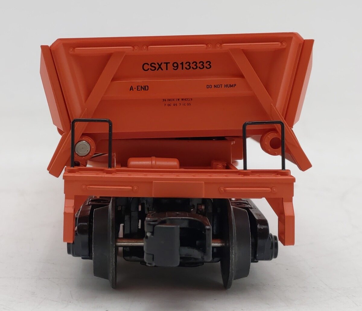 Atlas 3009963-2 O Gauge Amtrak Premier Operating Dump Car w/Load #913333 LN/Box