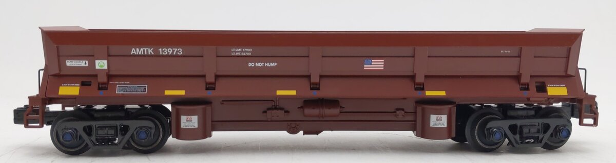 Atlas 3009961-2 O Gauge Amtrak Premier Operating Dump Car w/Load #13973 LN/Box