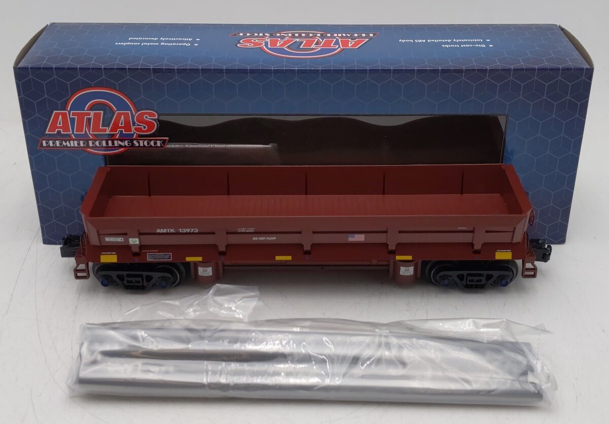 Atlas 3009961-2 O Gauge Amtrak Premier Operating Dump Car w/Load #13973 LN/Box