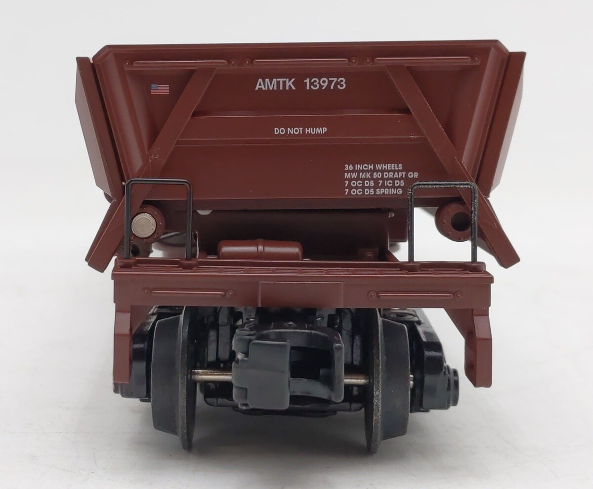 Atlas 3009961-2 O Gauge Amtrak Premier Operating Dump Car w/Load #13973 LN/Box