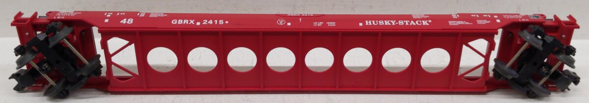 MTH 20-95003 O Gauge Southern Pacific Husky Stack Car #2415 w/Containers EX/Box