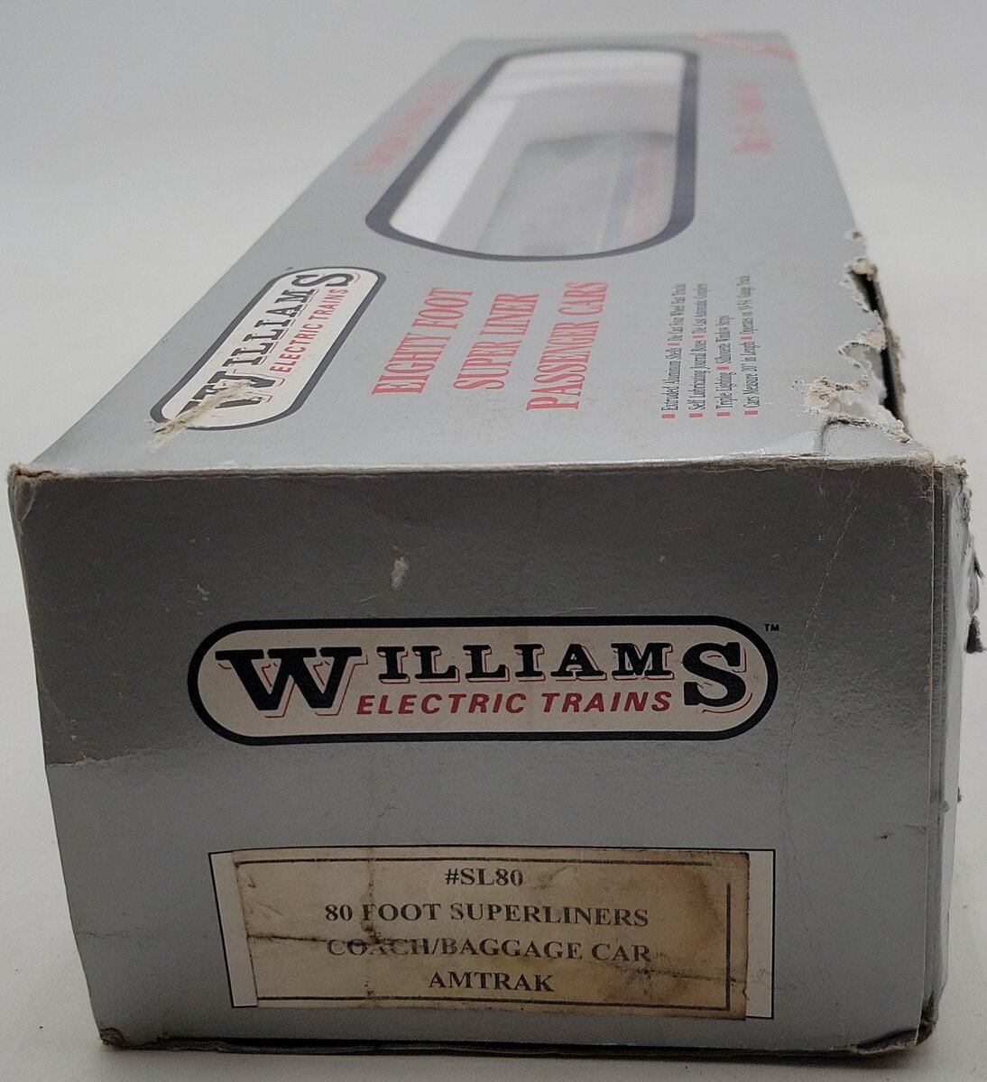 Williams SL80 Amtrak Superliner Coach/Baggage Car LN/Box
