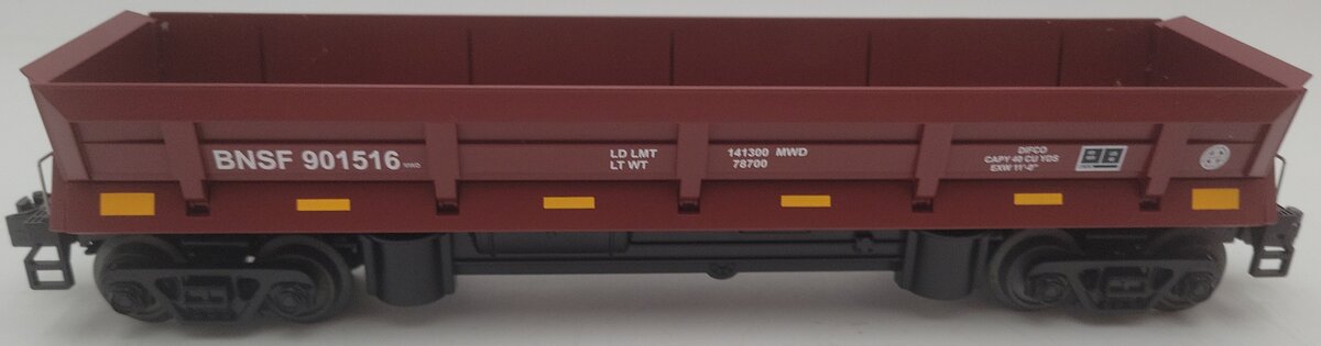 MTH 30-79453 O Gauge BNSF Operating Dump Car #901516 EX/Box