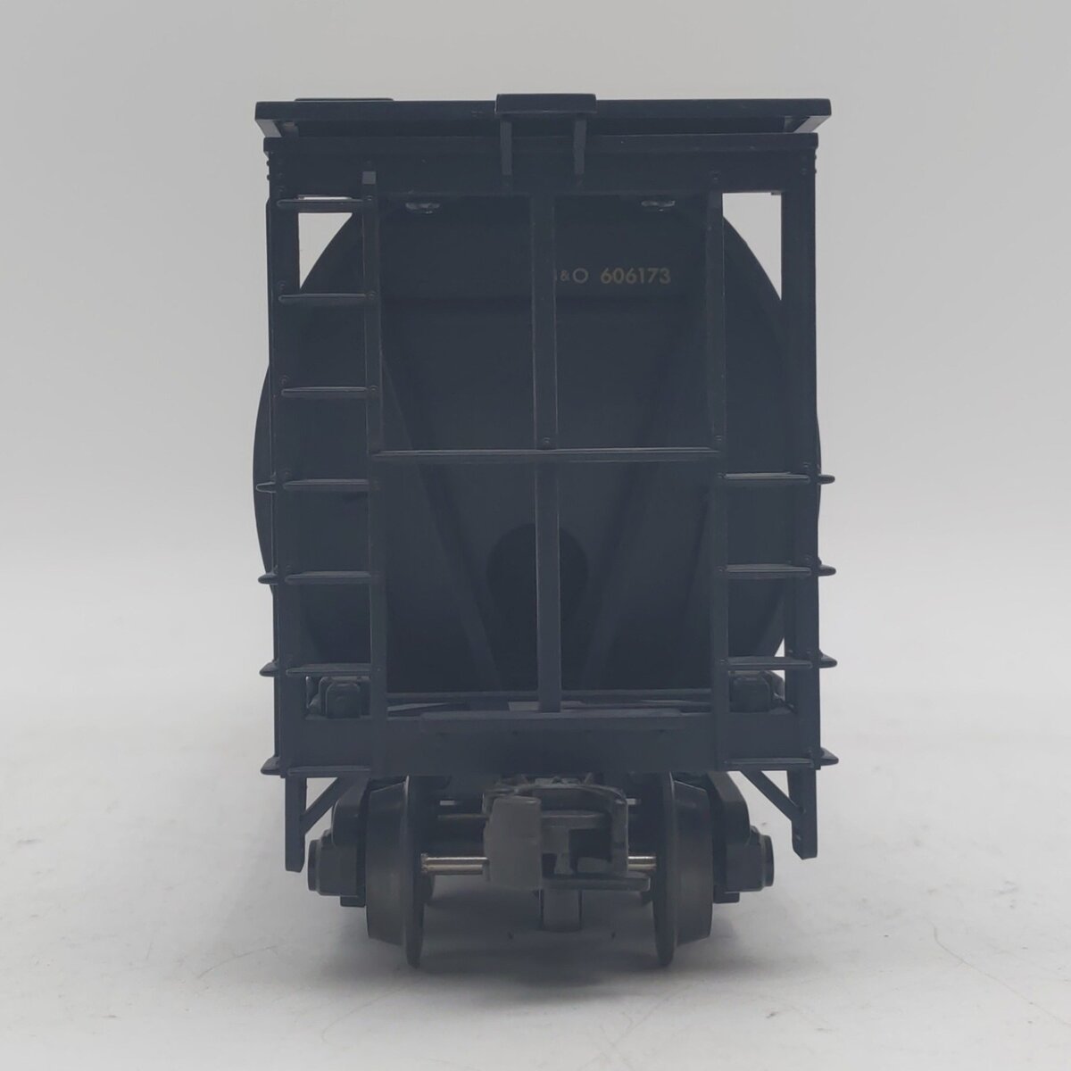 MTH 20-97420 O Gauge Chessie Cylindrical 100-Ton Hopper Car #606173 LN/Box