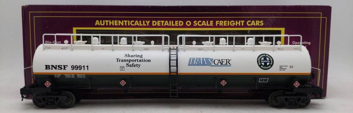 MTH 20-96202 O Gauge BNSF 20K Gallon 4-Comp Tank Car #99911