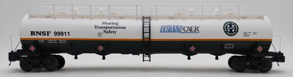 MTH 20-96202 O Gauge BNSF 20K Gallon 4-Comp Tank Car #99911 LN/Box