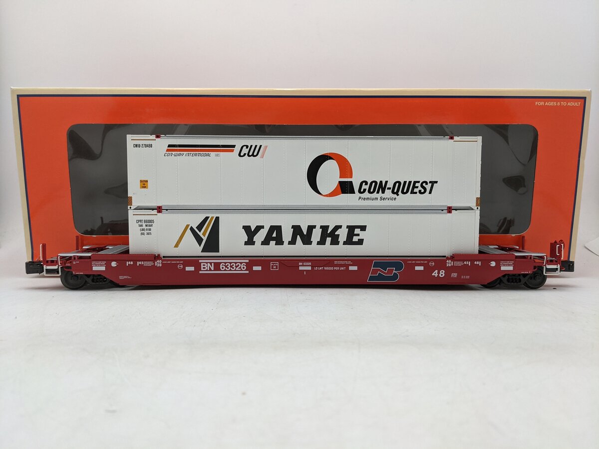 Lionel 6-27554 Burlinton Northern Husky Stack EX/Box