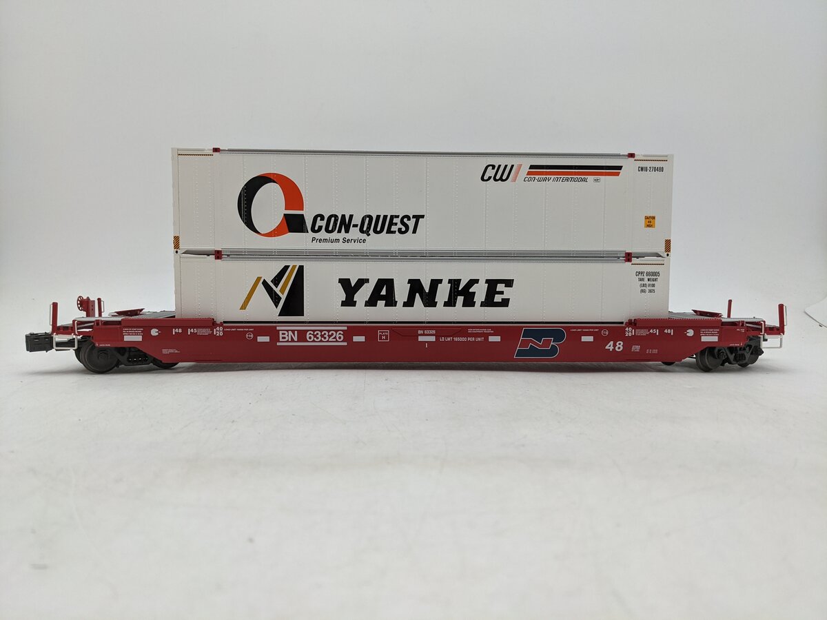 Lionel 6-27554 Burlinton Northern Husky Stack EX/Box