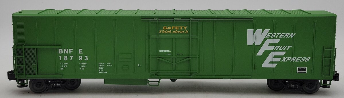 Lionel 3-17201 O Gauge Lionscale Burlington Northern Santa Fe 57’ Reefer #18793 LN/Box