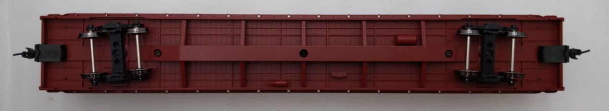 Atlas 2001751-3 O Scale BNSF 62` Bulkhead Flat Car #546014 (2-Rail) NIB