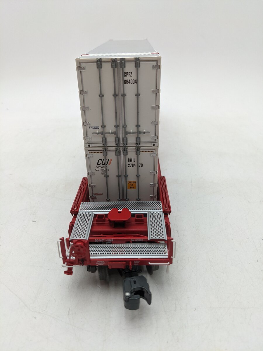 Lionel 6-27553 Burlington Northern Husky Stack Car EX/Box