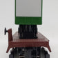 MTH 30-7077A O Scale BNSF Flat Car With Trailer #545644 EX/Box