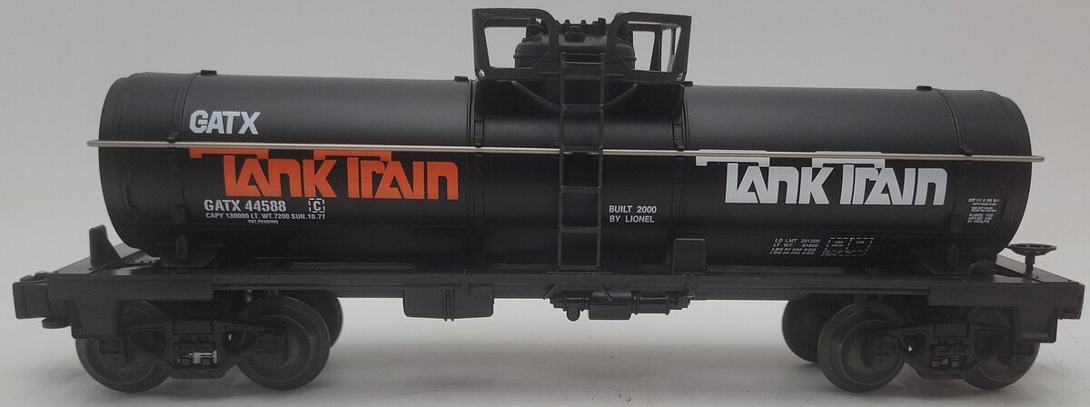 Lionel 6-26103 O Gauge GATX Tank Train Single Dome Tank Car EX/Box
