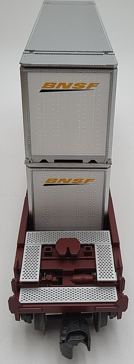 MTH 30-7054B BNSF Husky Stack Car LN/Box