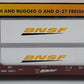 MTH 30-7054B BNSF Husky Stack Car LN/Box