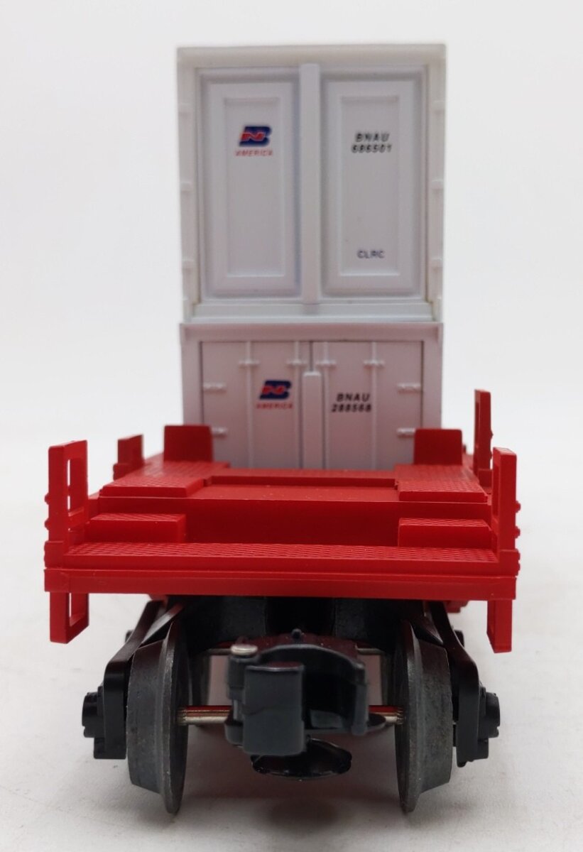 Lionel 6-52101 O Burlington Northern LRRC Flat Car LN/Box