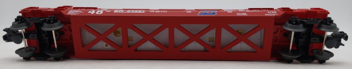 Lionel 6-52101 O Burlington Northern LRRC Flat Car LN/Box