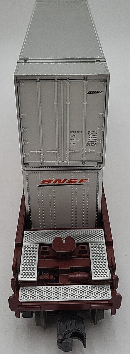 MTH 30-4206C O Gauge BNSF Husky Stack Car #238590 LN
