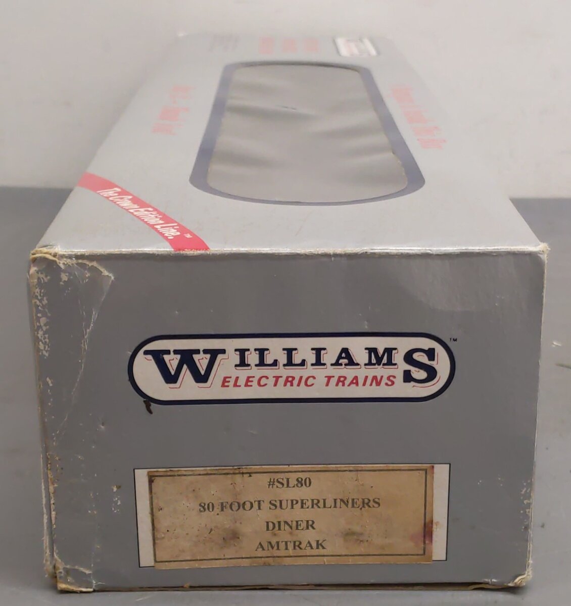 Williams SL80 O Gauge Amtrak Superliner 80' Diner Car EX/Box