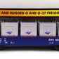 MTH 30-72095 O-27 Amtrak Gondola w/LCL Containers LN/Box