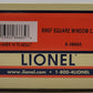 Lionel 6-36665 O Gauge BNSF Square Window Caboose LN/Box