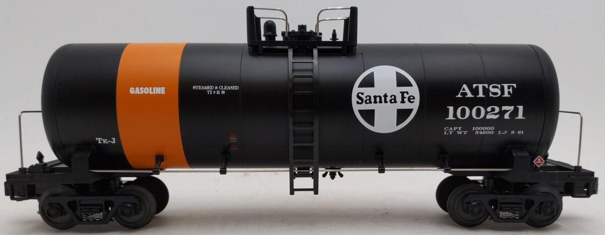 MTH 20-90025B O Gauge Santa Fe Tank Car #100271 EX/Box