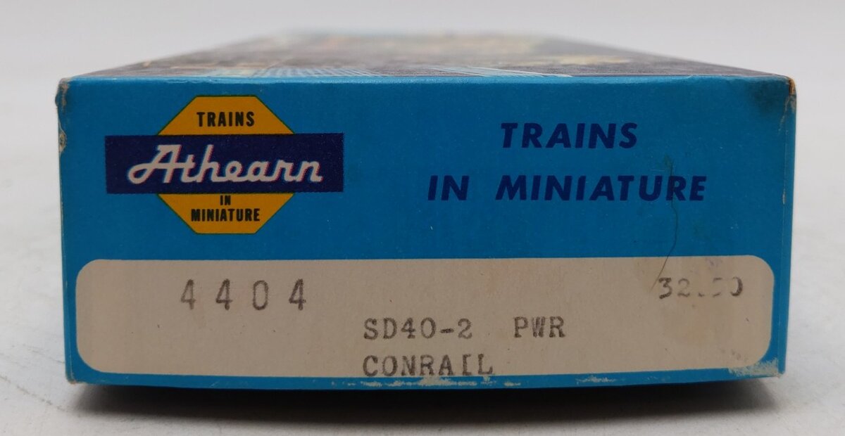 Athearn 4404 Conrail SD40-2 PWR Diesel Locomotive #6408 EX/Box