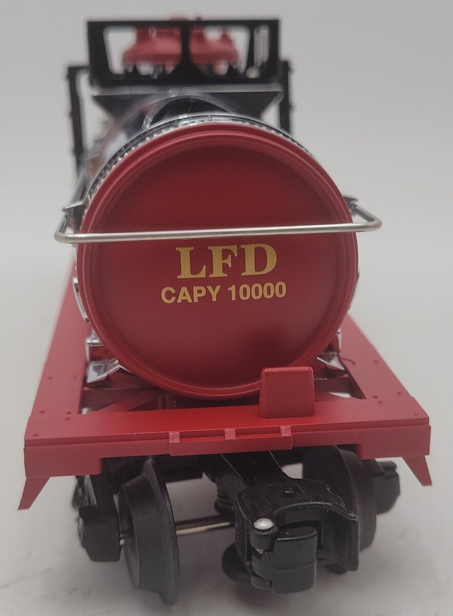 Lionel 6-26140 Lionel Fire Dept. Chrome 1D Tank Car EX/Box