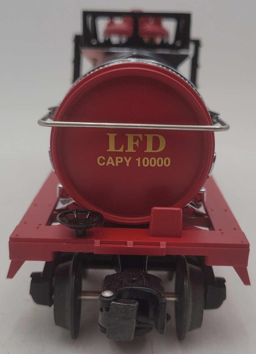 Lionel 6-26140 Lionel Fire Dept. Chrome 1D Tank Car EX/Box