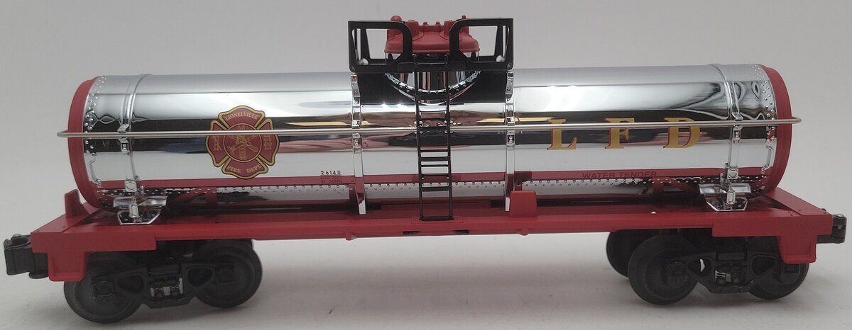 Lionel 6-26140 Lionel Fire Dept. Chrome 1D Tank Car EX/Box