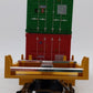 Menards 275-9077 O TTX Intermodal Car w/ Two Shipping Containers #5658 EX/Box