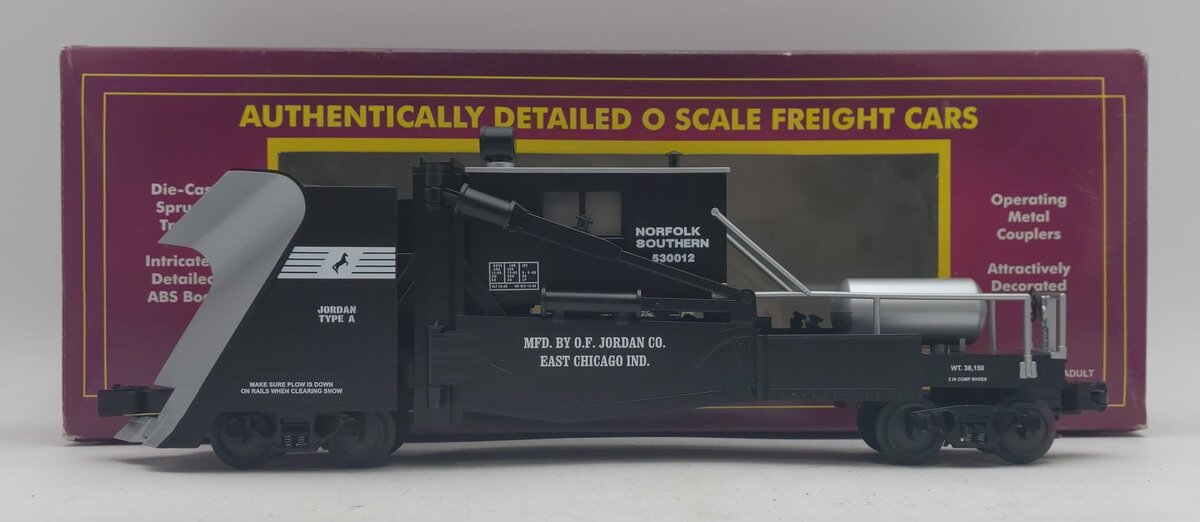 MTH 20-98281 O Norfolk Southern Jordan Spreader #530012 LN/Box