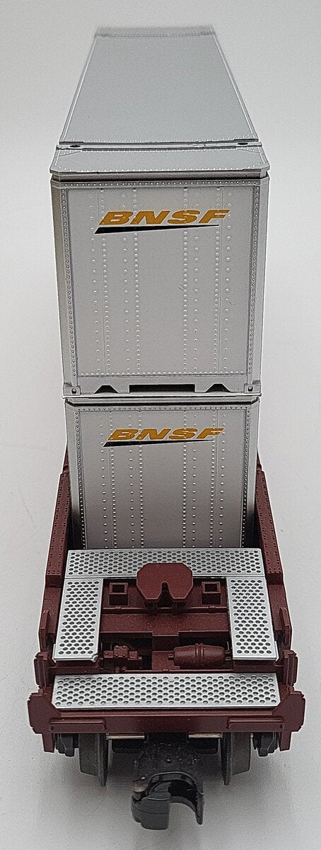 MTH 30-7054B BNSF Husky Stack Car LN