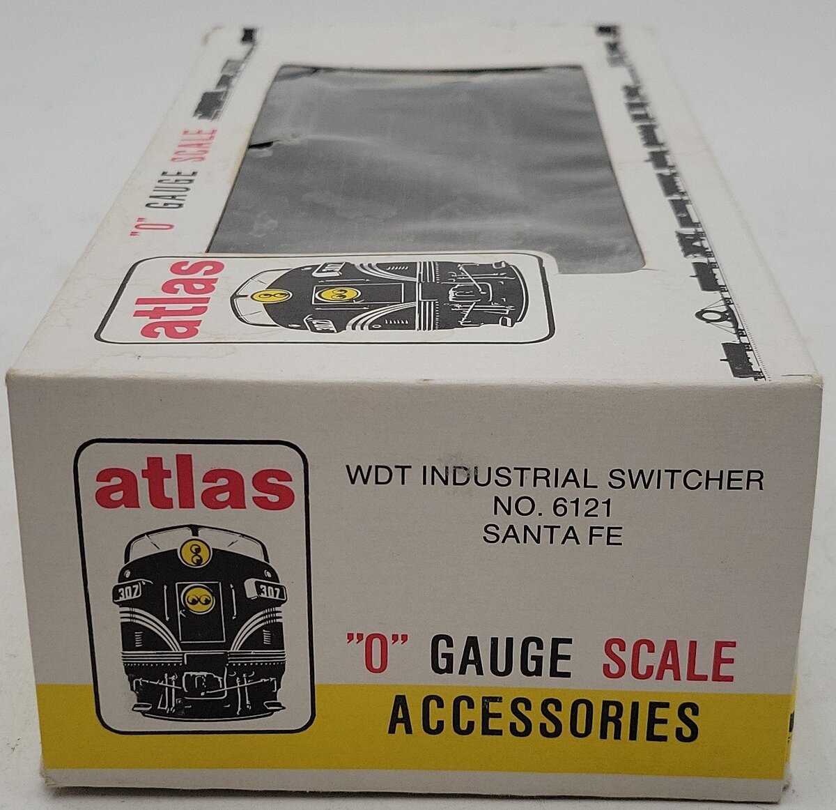 Atlas 6121 O Scale Santa Fe WDT Industrail Switcher (2 Rail) LN/Box