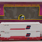 MTH 20-9502L O Gauge Burlington Northern Husky Stack Car w/ Containers #60009 EX/Box
