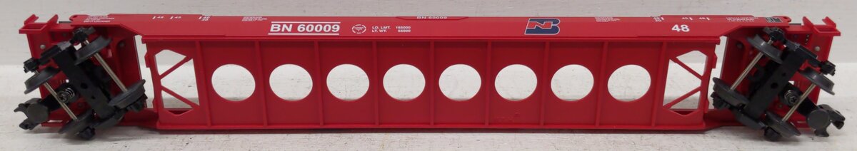 MTH 20-9502L O Gauge Burlington Northern Husky Stack Car w/ Containers #60009 EX/Box