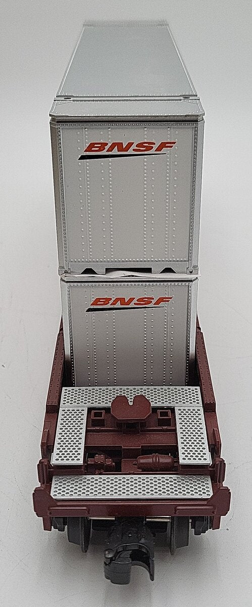 MTH 30-4206A O Gauge BNSF Husky Stack Car #238582 LN/Box