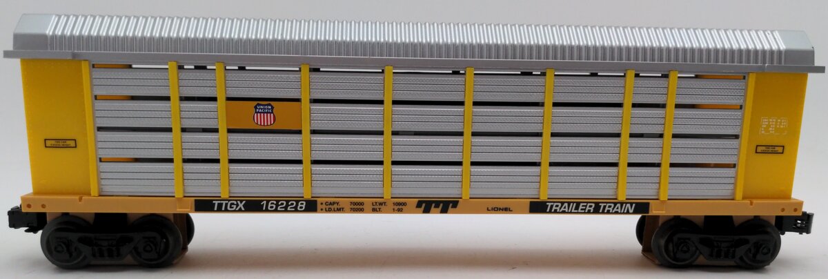 Lionel 6-16228 O Gauge Union Pacific Auto Carrier Car with Screens EX/Box