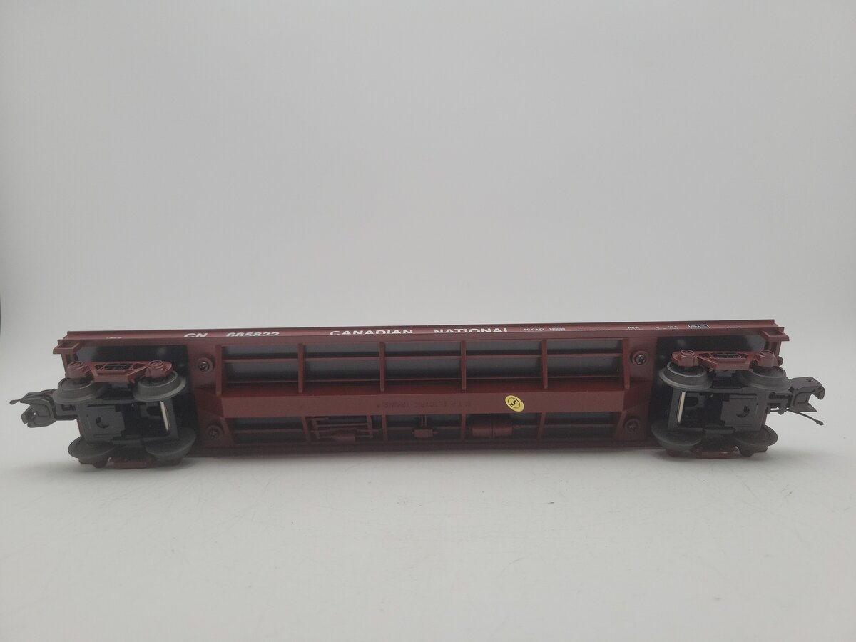 MTH 20-98679 Canadian National Flat Car w/ 48' Trailer VG/Box