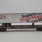 MTH 20-98679 Canadian National Flat Car w/ 48' Trailer VG/Box