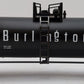 Lionel 6-17916 O Gauge Chicago Burlington & Quincy Unibody Tank Car EX/Box